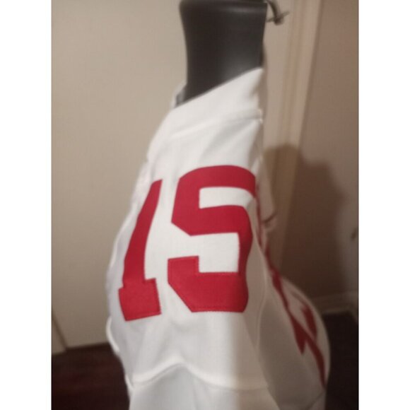 Michael Crabtree #15 San Francisco 49ers Nike On Field White Jersey Mens 2XL - Picture 8 of 15